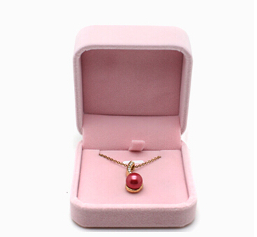 項鏈絨毛首飾盒 項鏈絨毛首飾盒