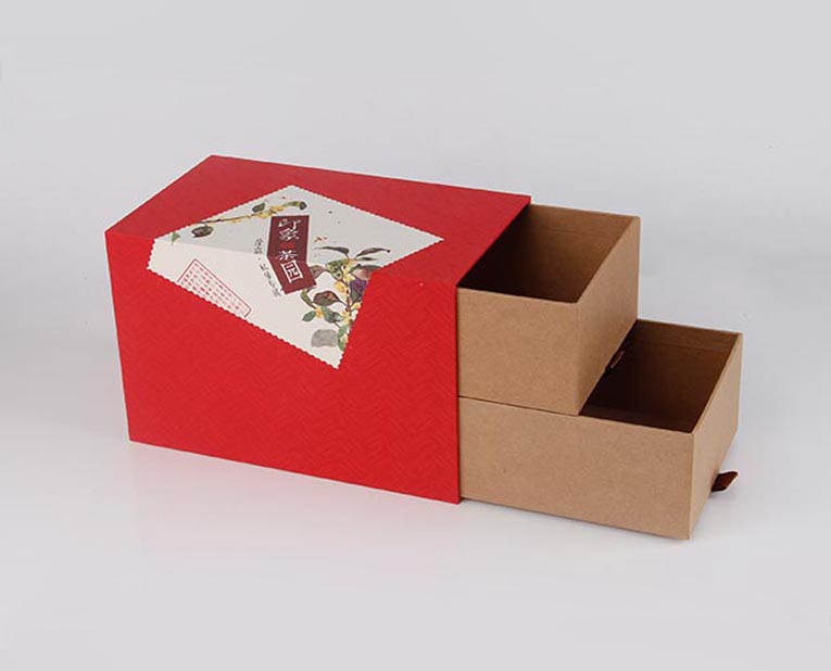 雙層的茶葉抽屜盒 雙層的茶葉抽屜盒