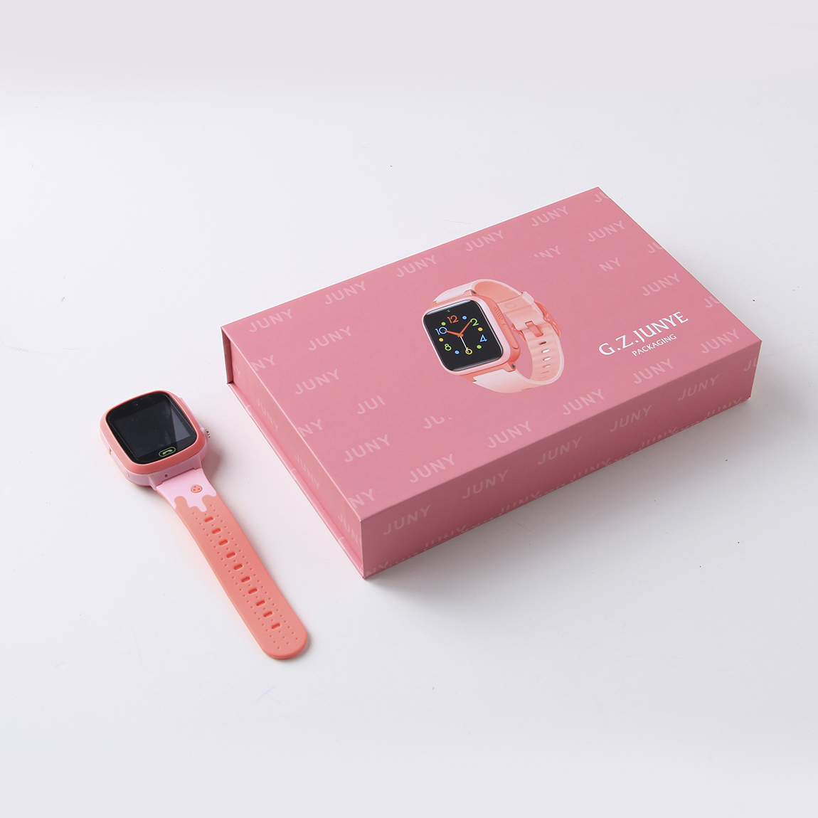 為什么這個兒童手表禮盒不用專色印刷？